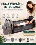 Bolso Pañalera Multiusos Con Cuna Portátil 💼👶