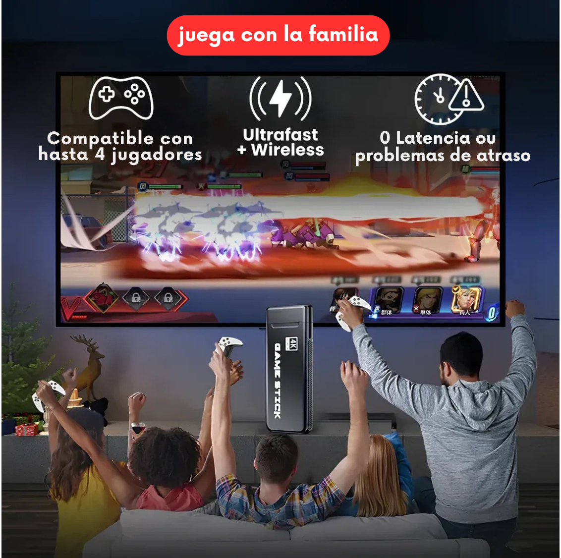 🎮 ¡Revive tu infancia con más de 60.000 juegos clásicos en una sola consola!