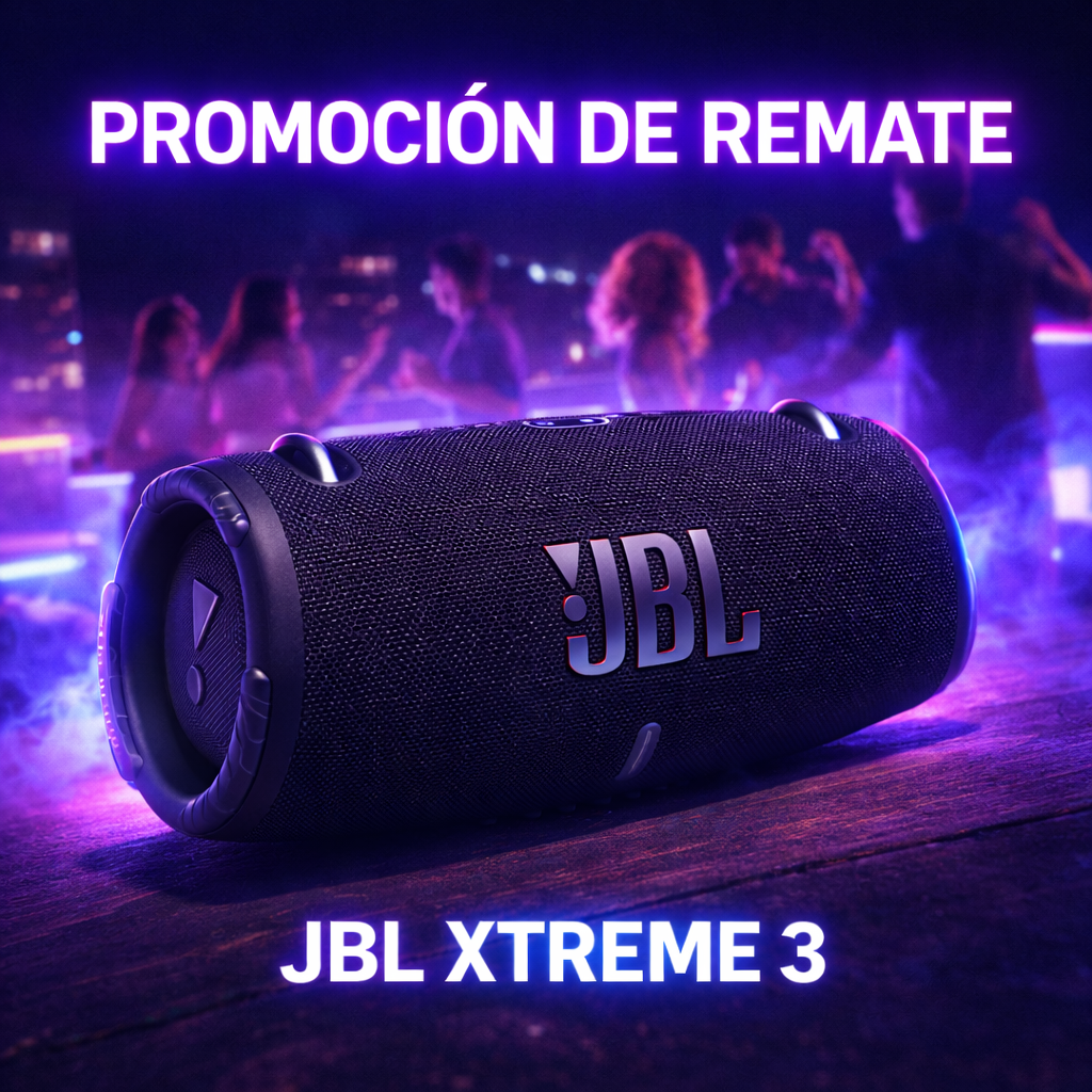 🔥 Parlante Bluetooth Xtreme 3 | Promoción por Tiempo Limitado